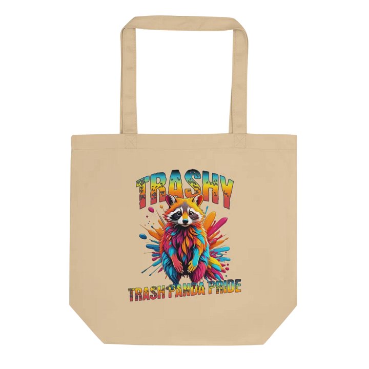 Trashy Trash Panda Pride Raccoon Eco Tote product image (1)