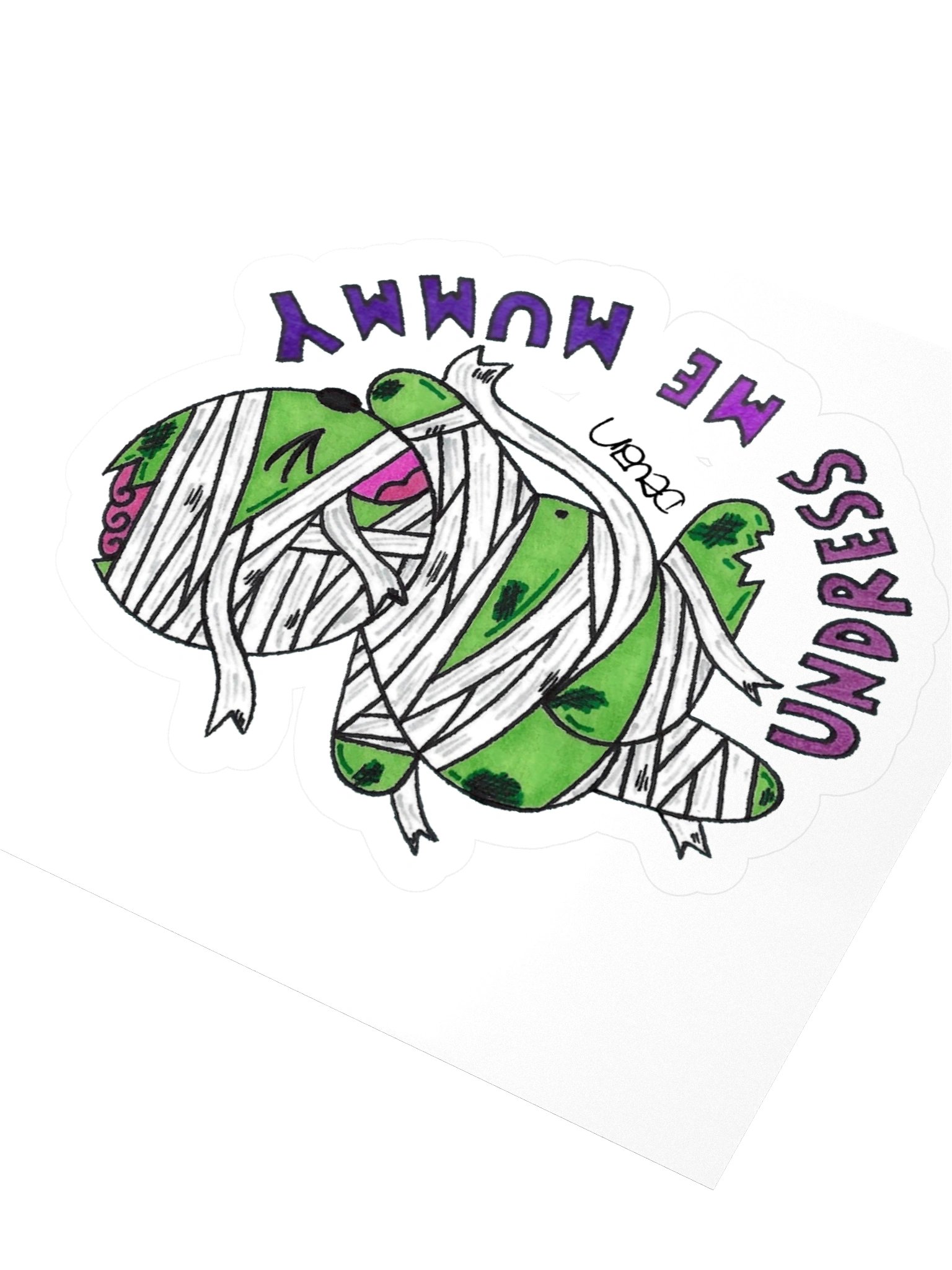 Undress Me Mummy 2 Sticker product image (3)