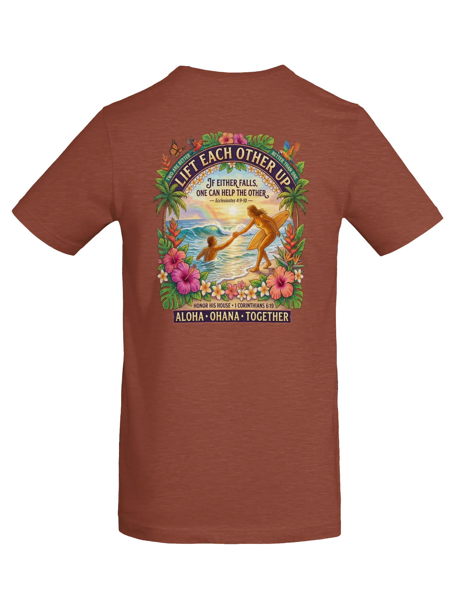 His House Unisex "Hawaiian Lift Up" T-Shirt by His House