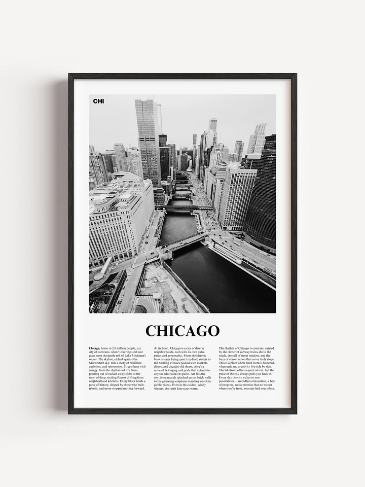Chicago 03 Newspaper Poster product image (1)
