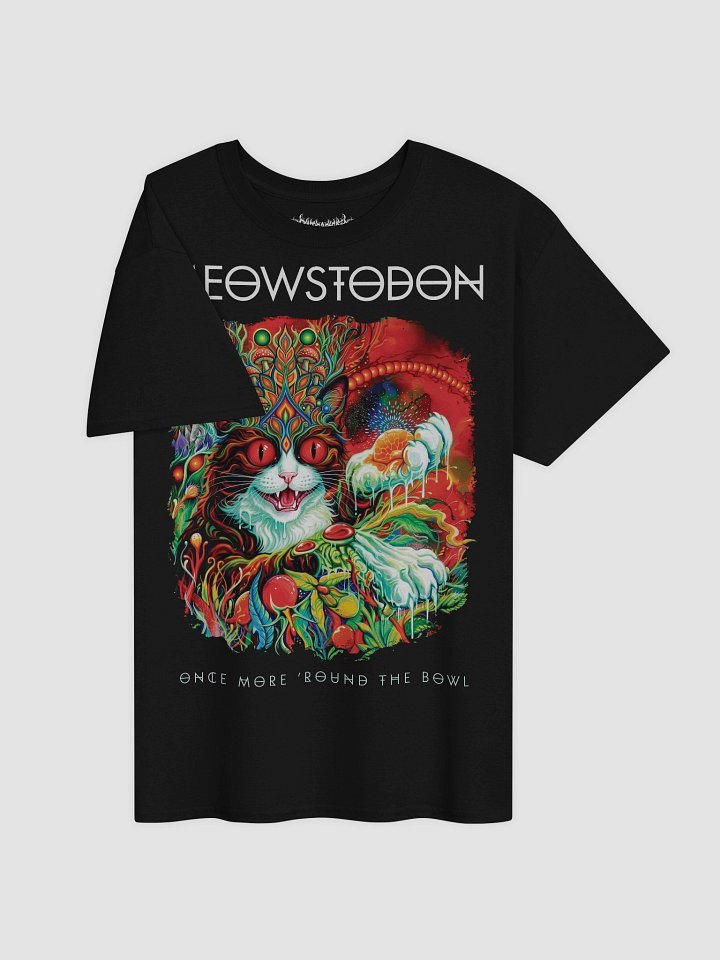 Burzik Meowstodon Once More 'Round The Bowl Tee product image (2)