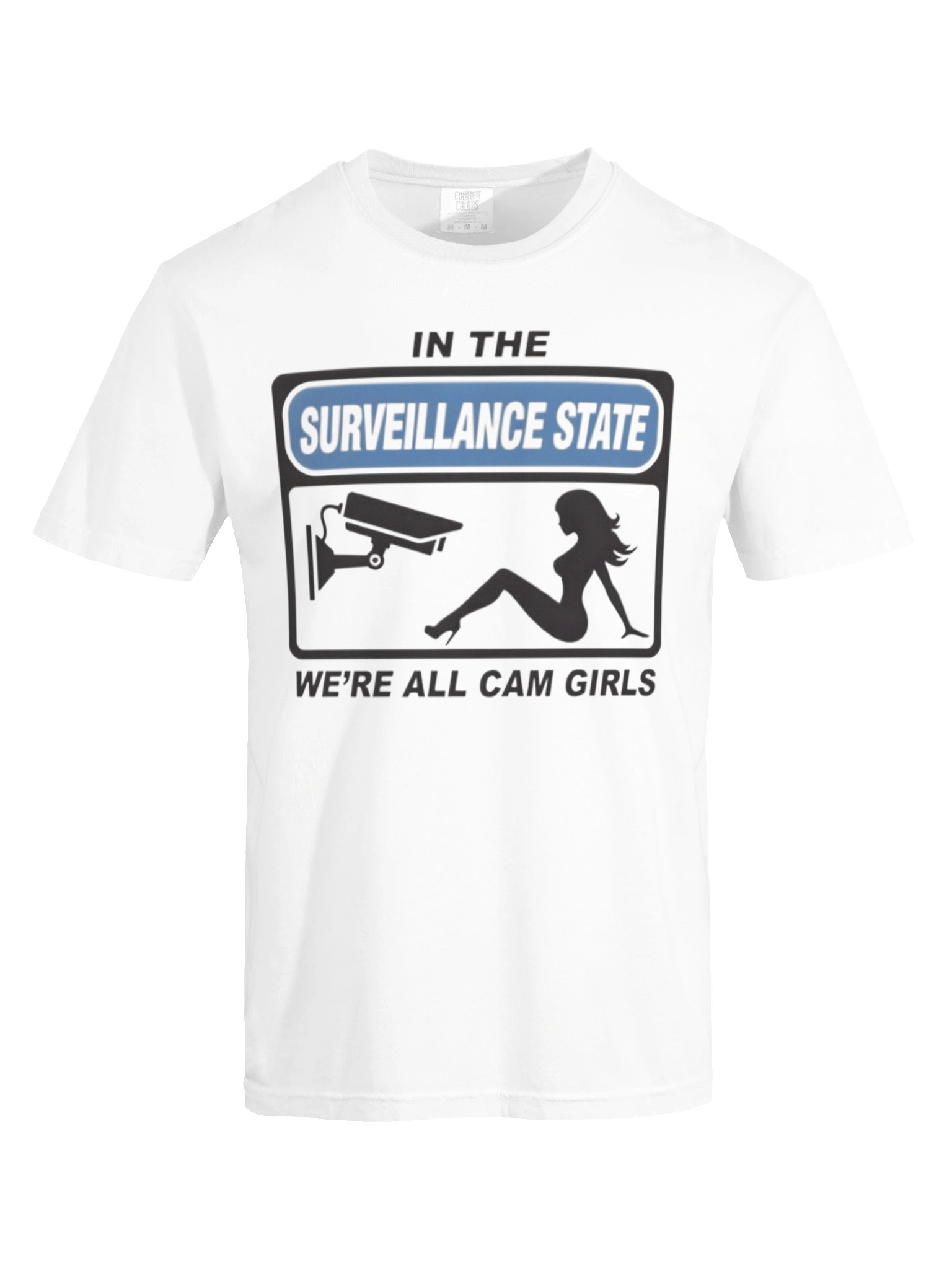 In The Surveillance State, We're All Cam Girls Tee product image (39)