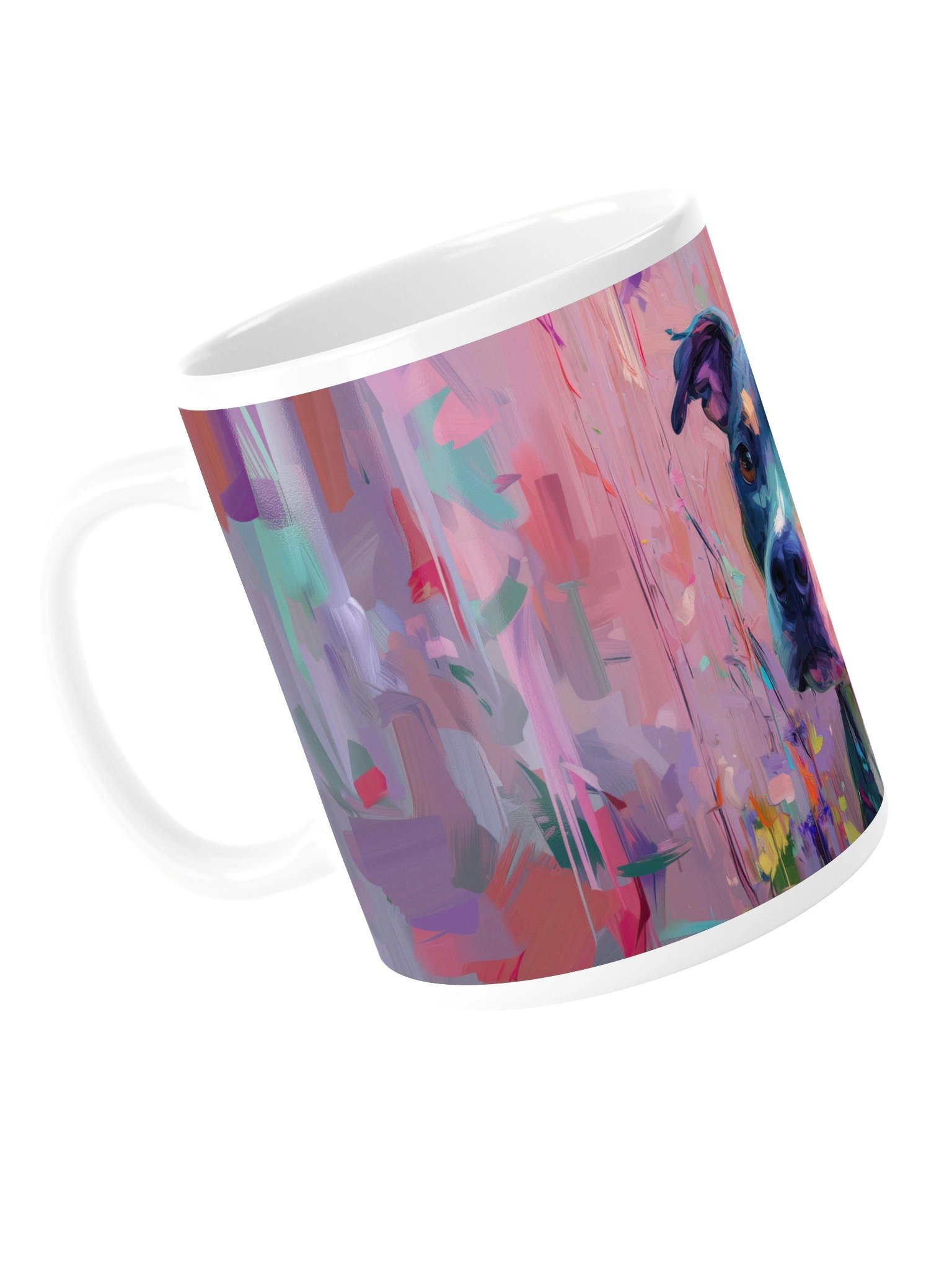 Painterly Pitbull Mug product image (6)
