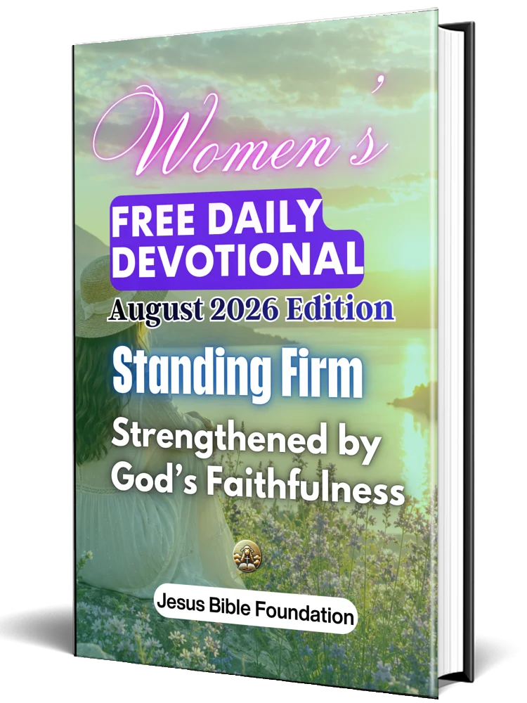 Women’s Free Daily Devotional August 2026 Edition: Standing Firm—Strengthened by God’s Faithfulness product image (1)