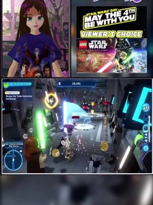 I will hurt you with the stick! #LegoStarWars #Chaos #gamingfails #sillysandyaj #funnygaming #ClipGPT #streamladder
