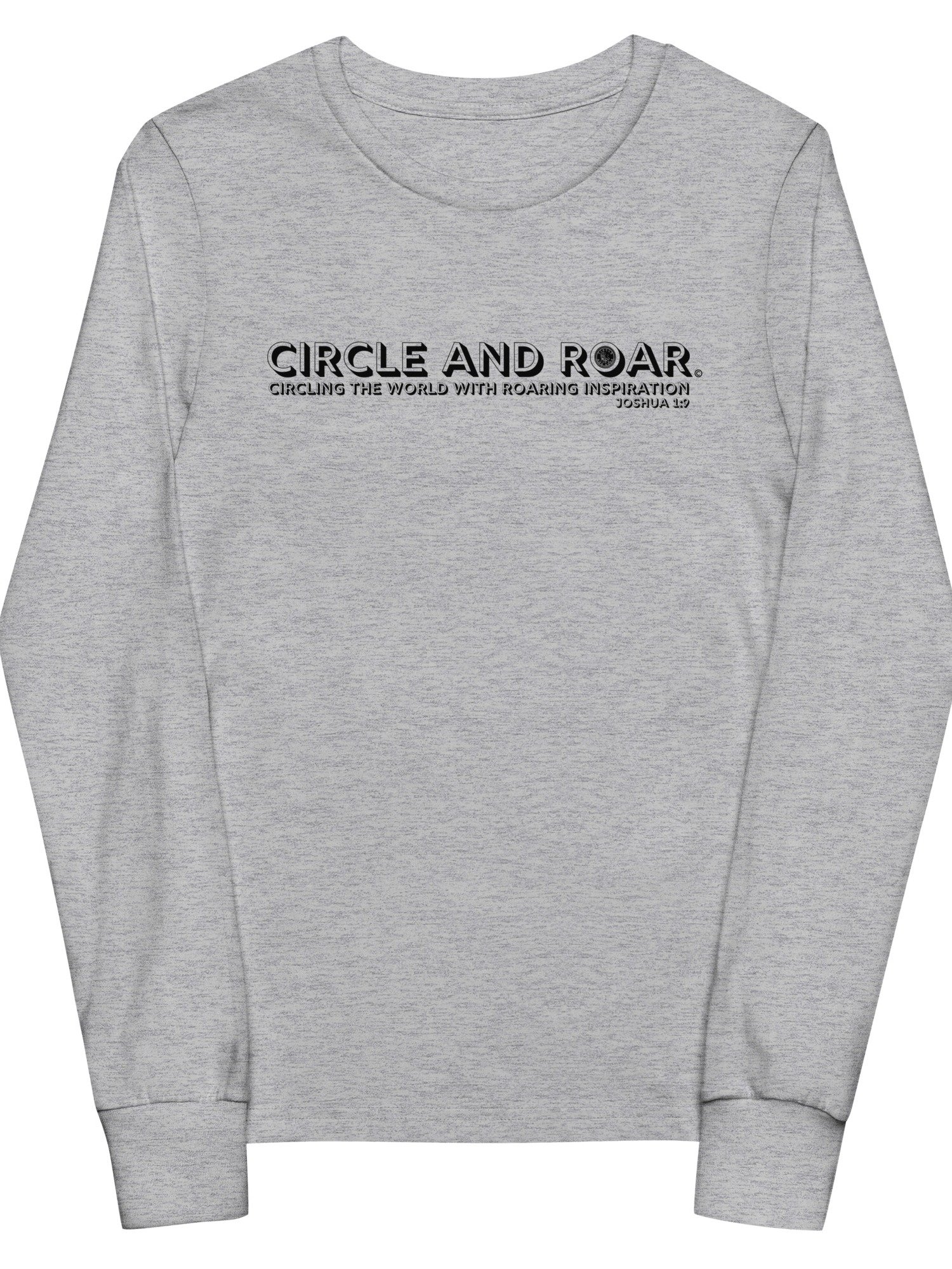 "Circle and Roar" Joshua 1:9 Long-Sleeve T-Shirt product image (8)