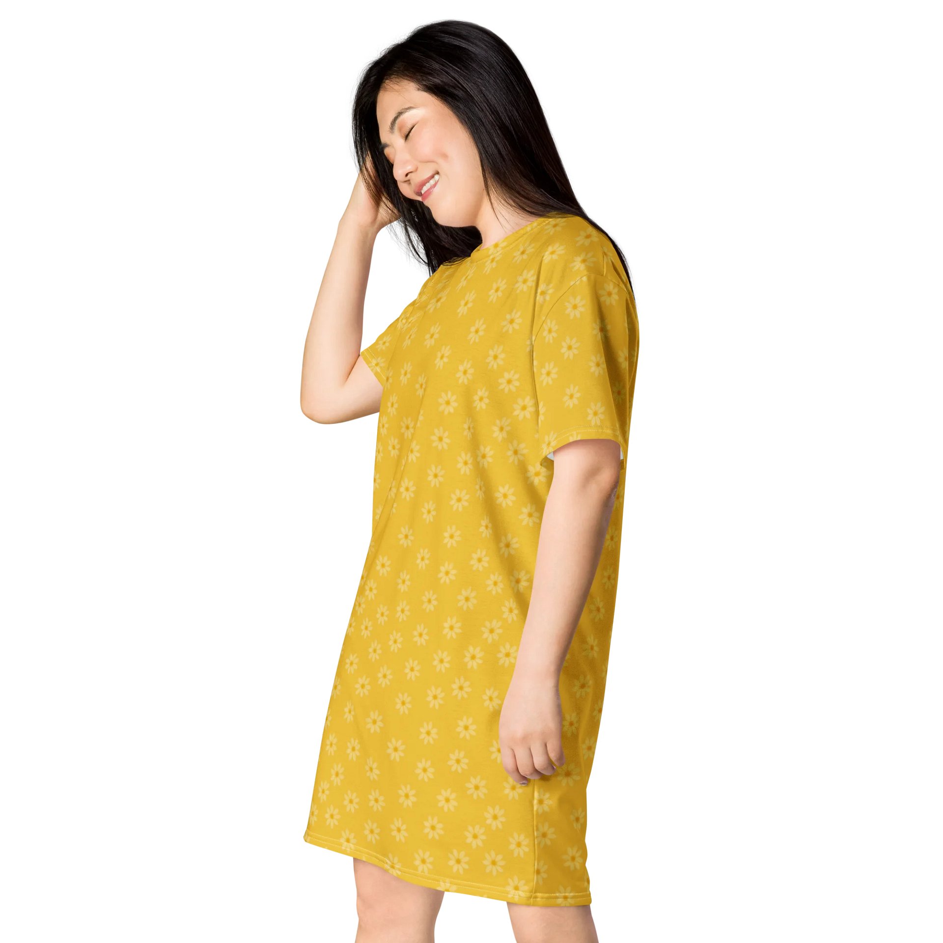 Pretty Little Baby Vintage Yellow T-shirt Dress product image (4)