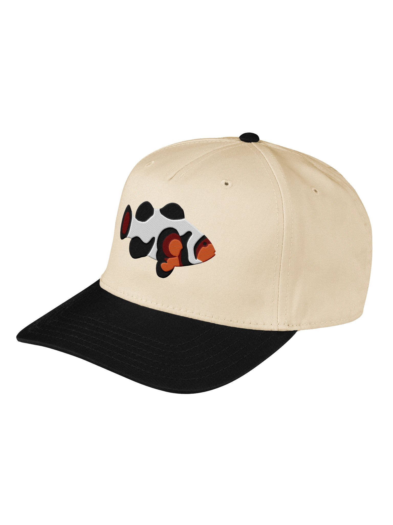 Da Vinci Clownfish Embroidered Baseball Cap | Clownfish Hat for Saltwater Aquarium Lovers product image (5)