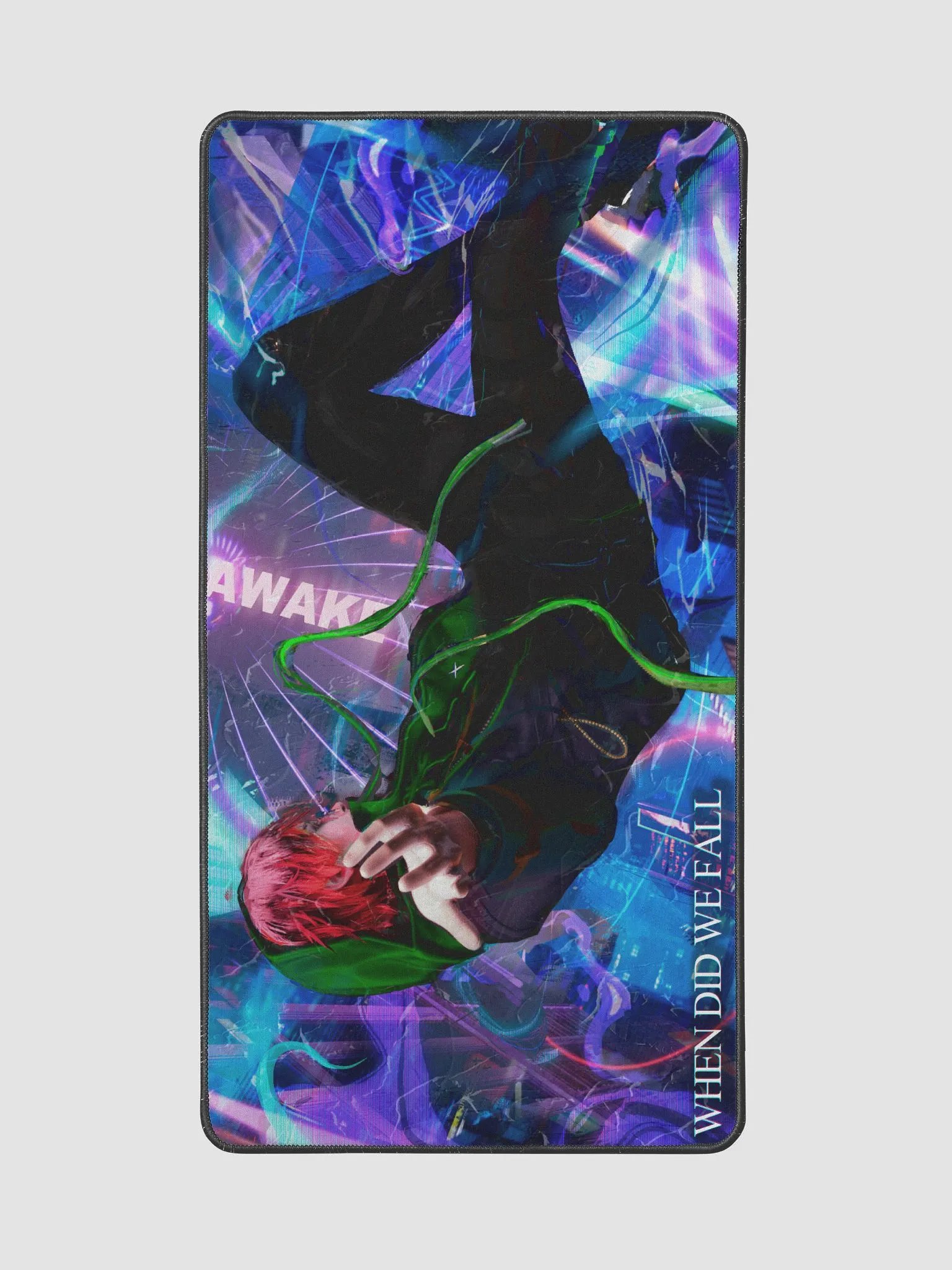 Sleeping Awake When Did We Fall Desk Mat product image (2)