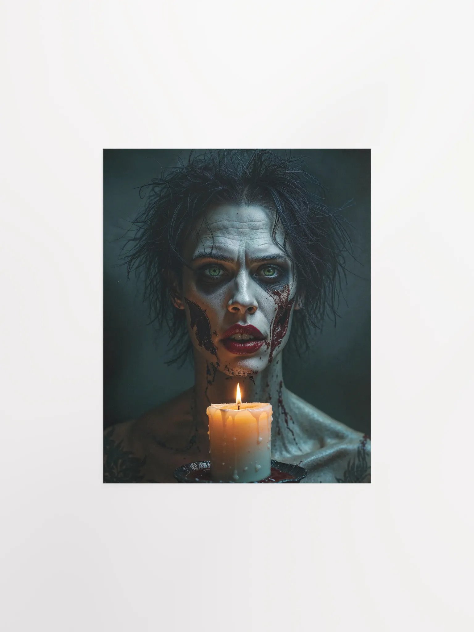 The Candle Bleeds Matte Poster product image (8)