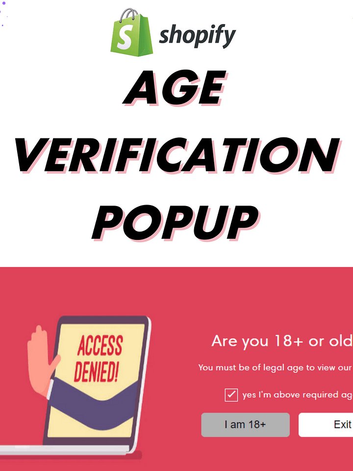 Age Verification Popup in Shopify Store Without Any APP product image (1)