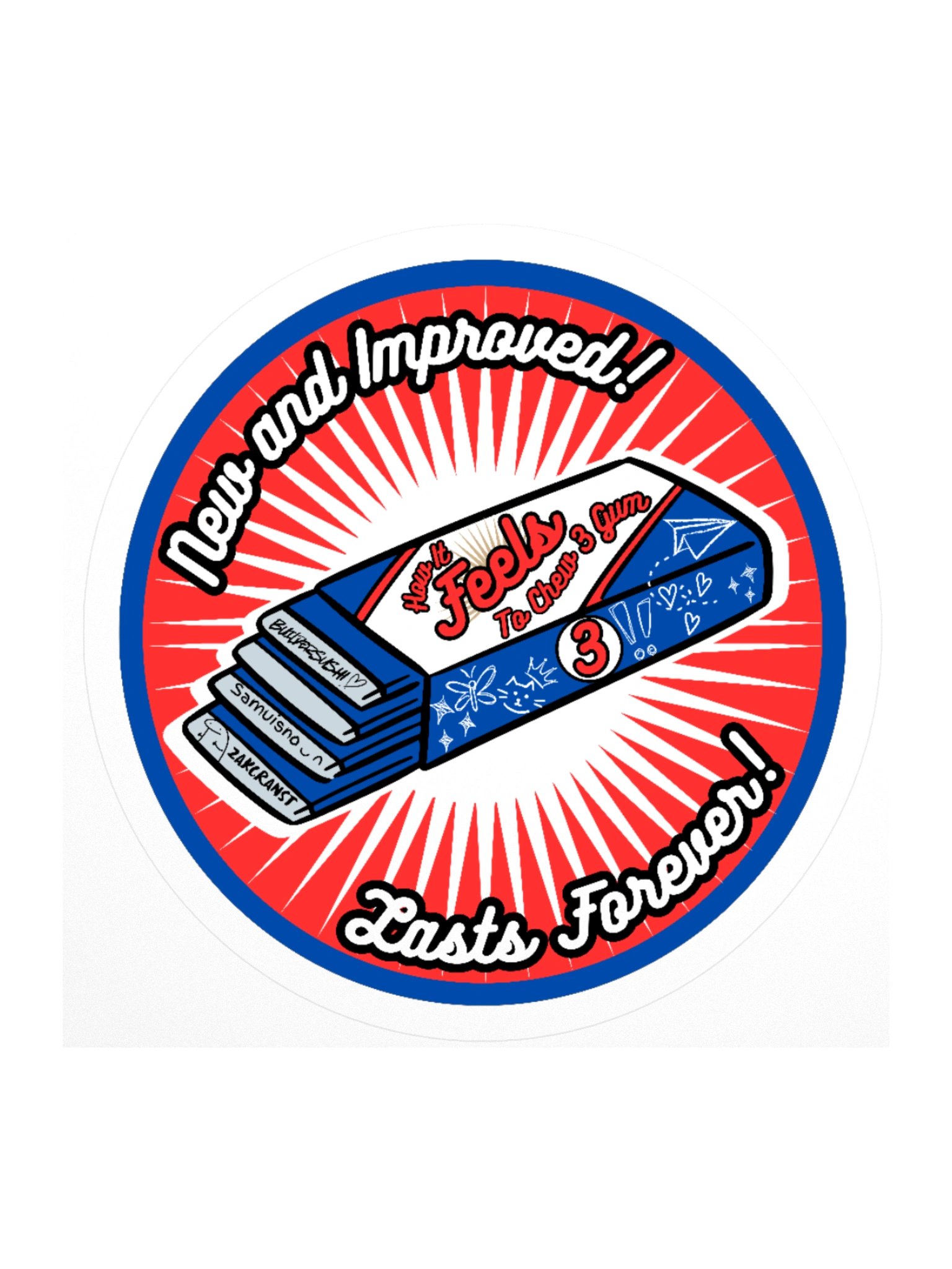 3Gum Sticker! product image (1)