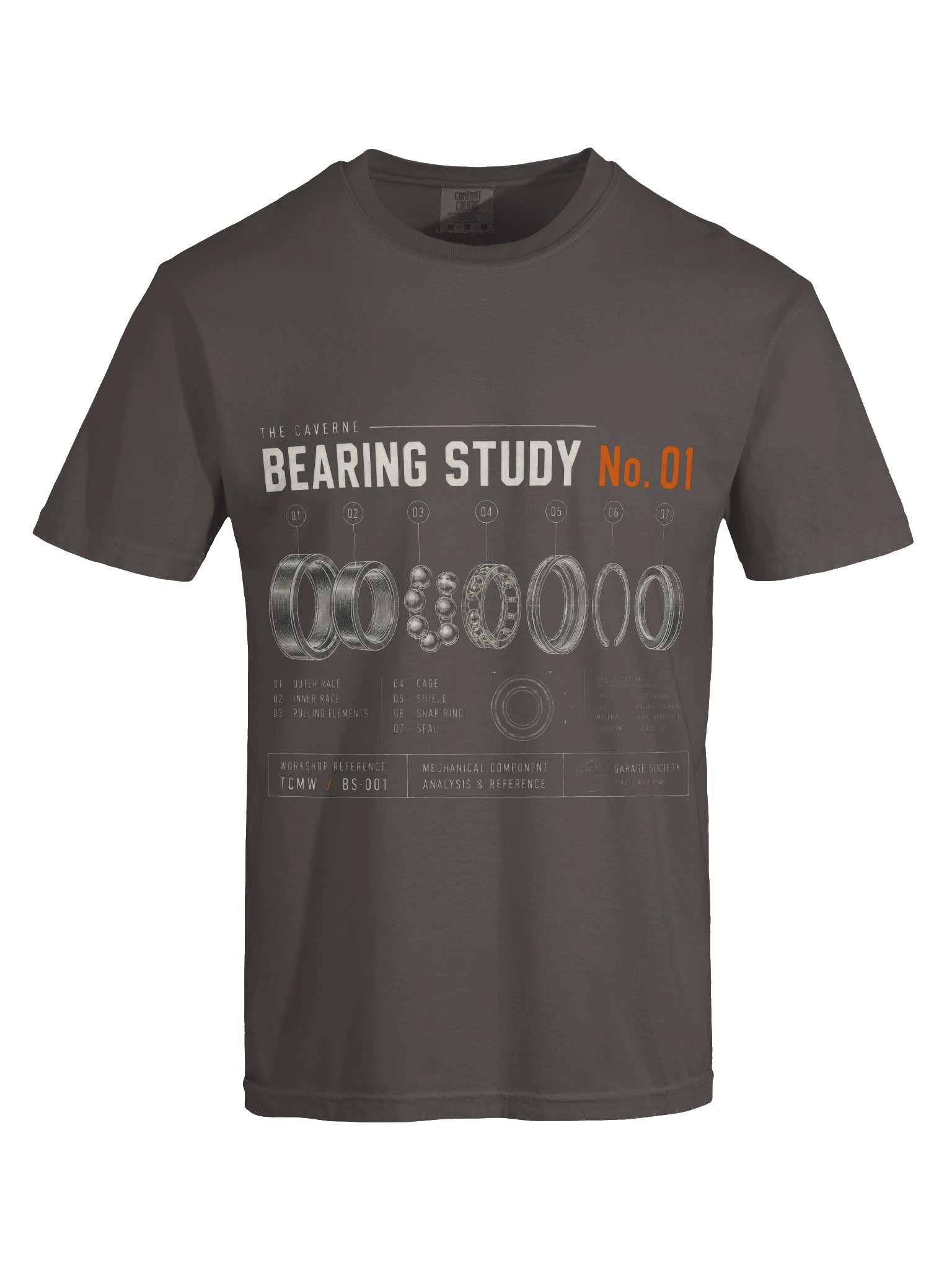 Bearing Study No. 01 Heavyweight Tee product image (5)