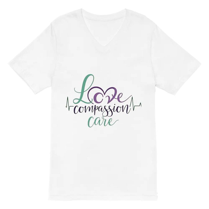 Heartbeat of Love V-Neck Tee product image (2)