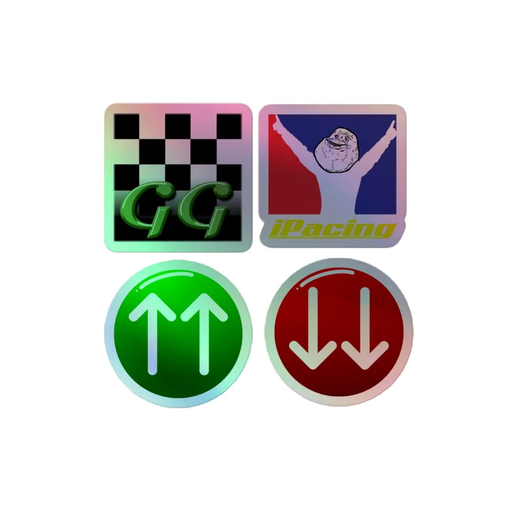 Emote Holo Stickers product image (1)