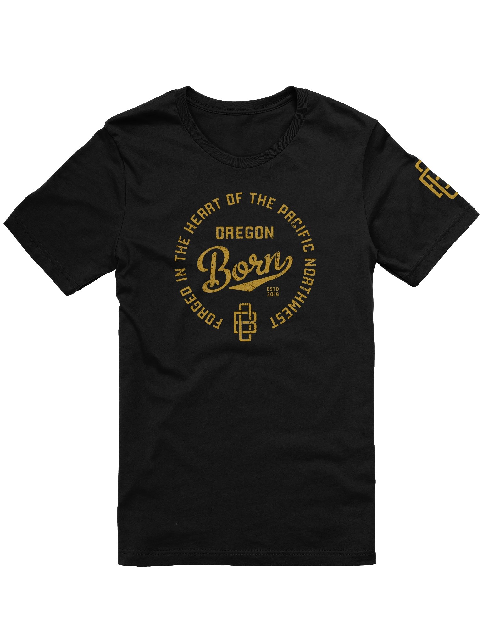 Oregon Born Forged T-Shirt product image (1)