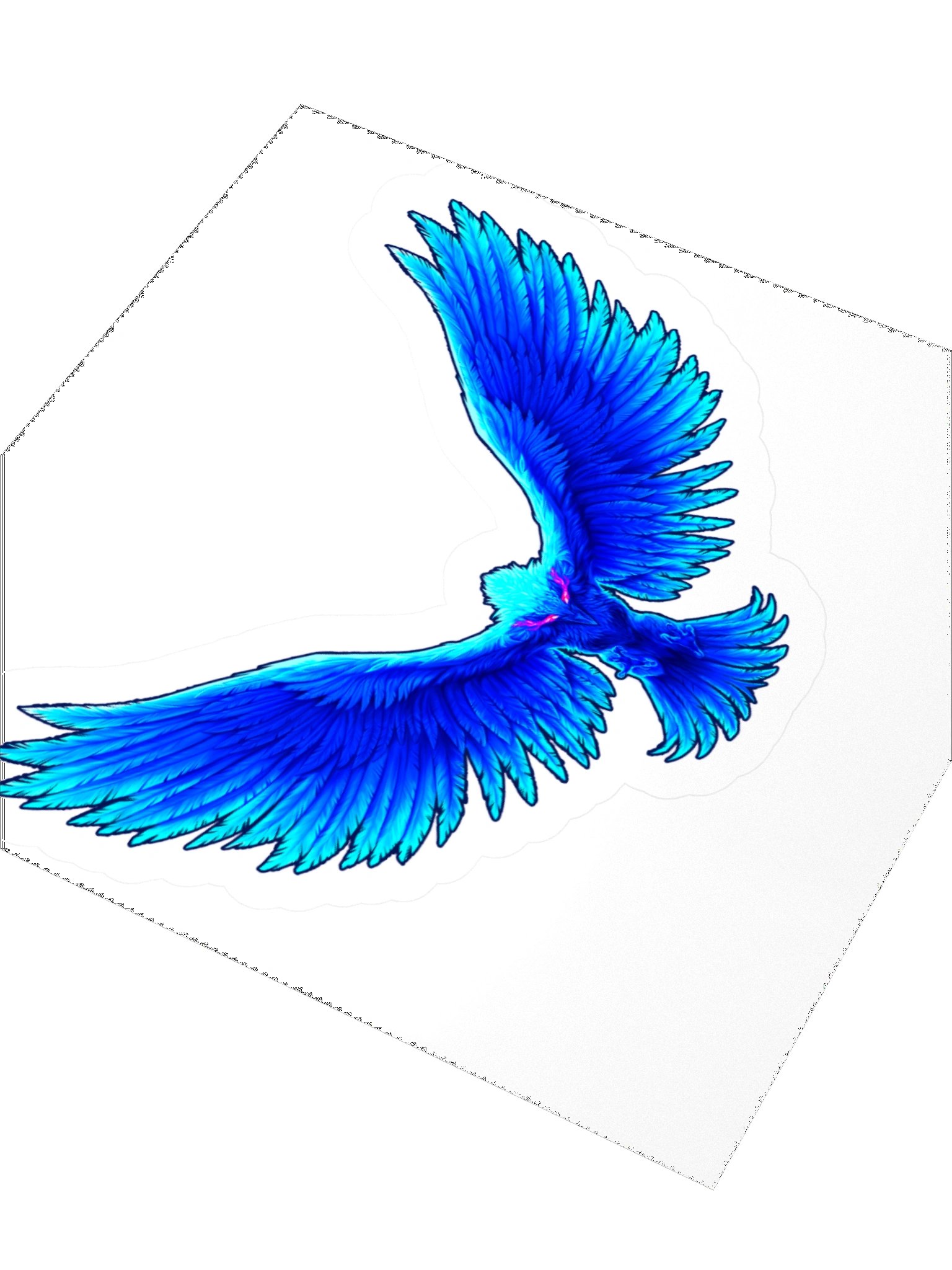 Blue Raven Sticker product image (7)