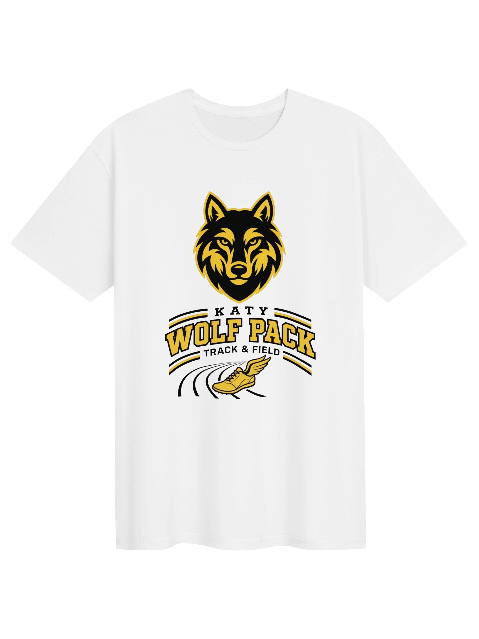 Katy Wolf Pack Track & Field Tee-Men or Women's product image (1)