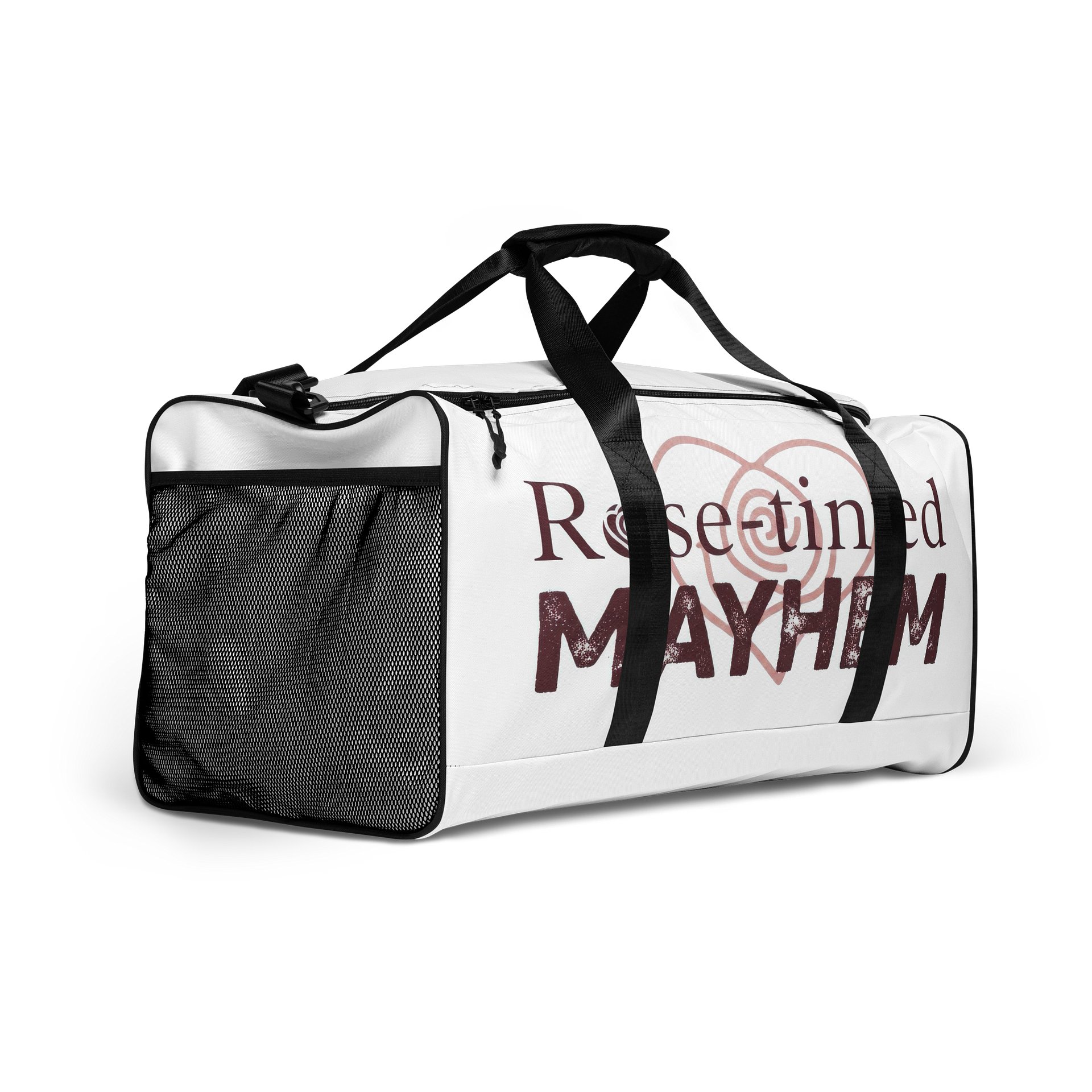 Rose-Tinted Spiral Heart Duffle Bag product image (2)