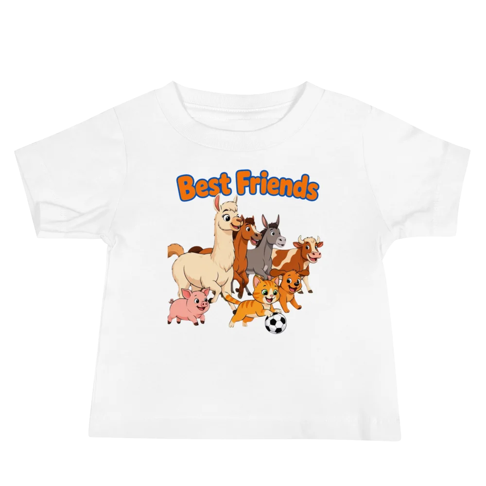 Best Friends Farm Animals Baby Tee product image (2)