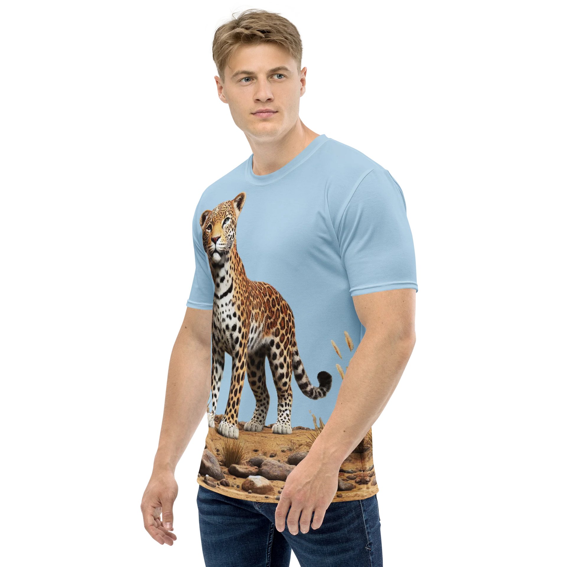 Wild Leopard All-Over Print Tee product image (3)
