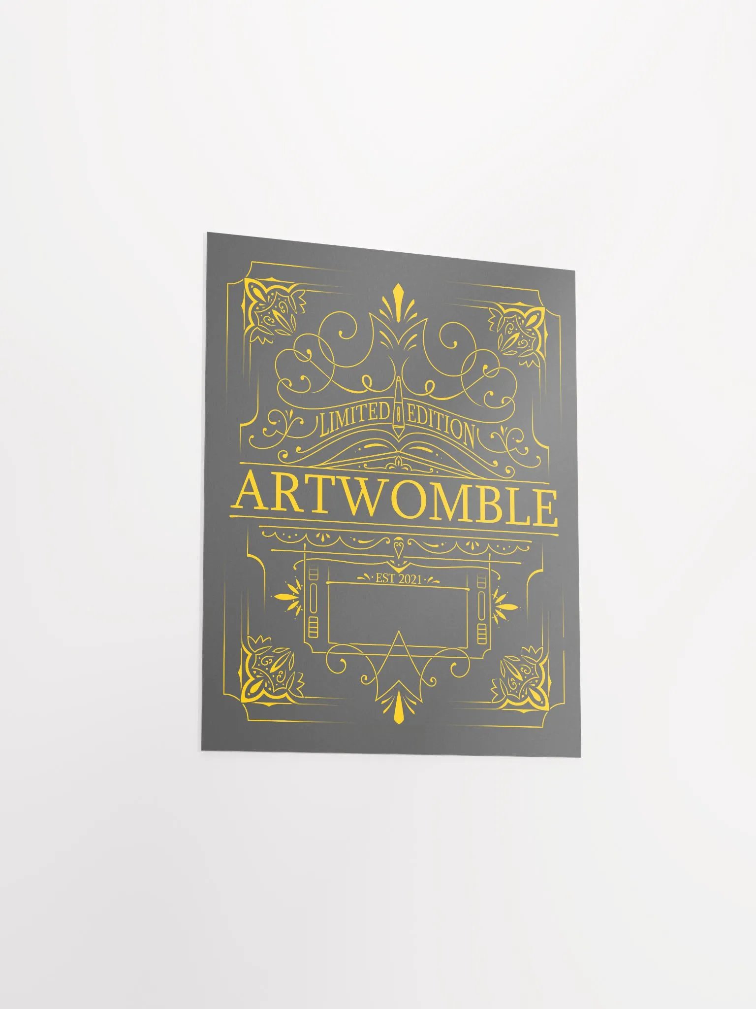 Artwomble Poster - Grey product image (7)