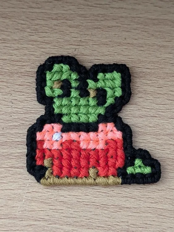 Applin Cross Stitch Patch product image (1)