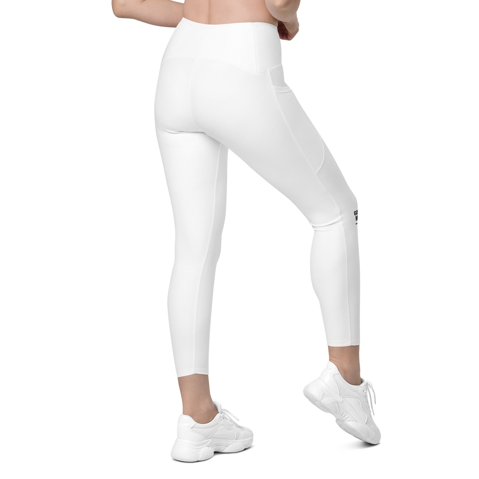 God Brought Me Through “Real Survival” Women’s Performance Leggings | GBMT Collection product image (2)