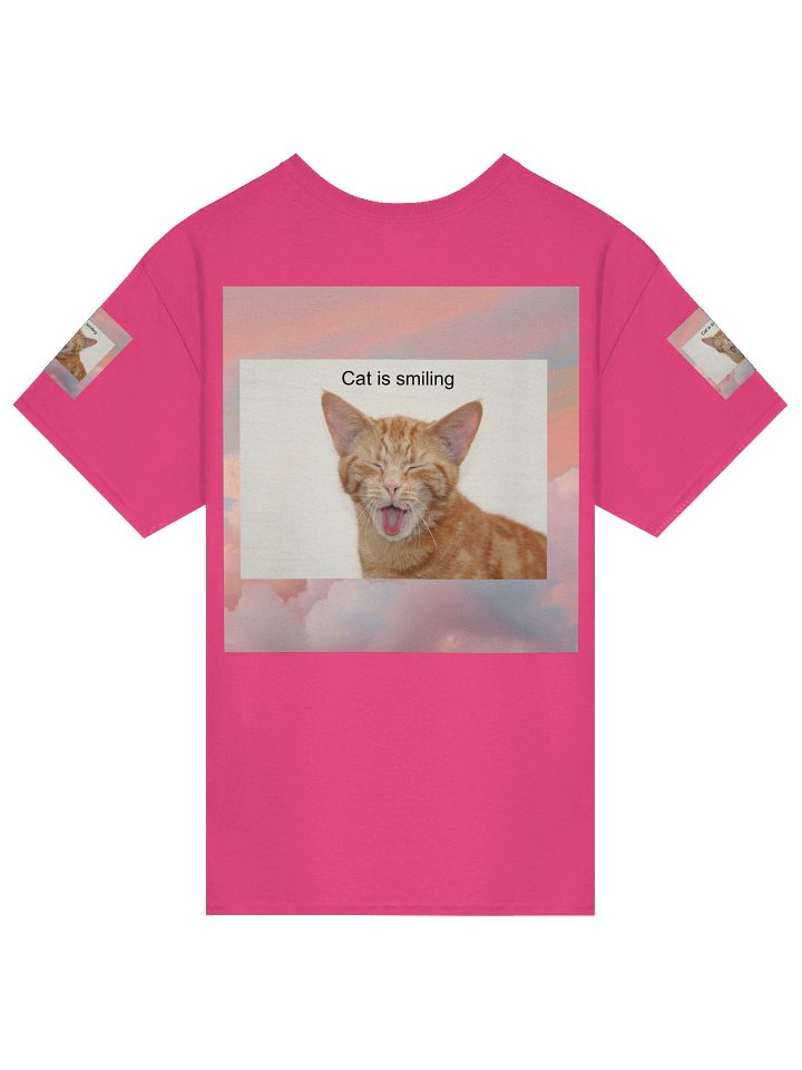 Cat T-shirt product image (2)