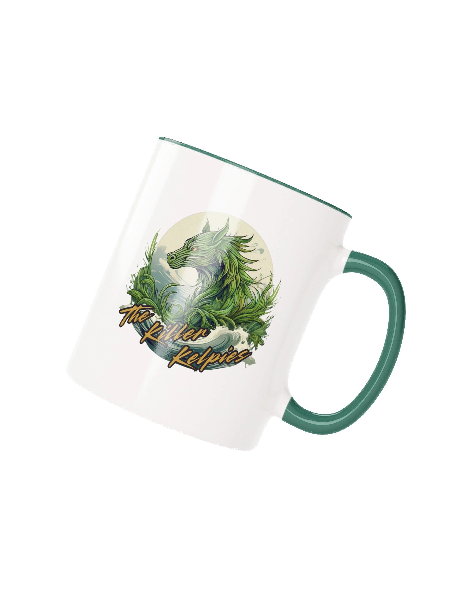 Killer Kelpies Team Ceramic Mug with Color Inside product image (6)
