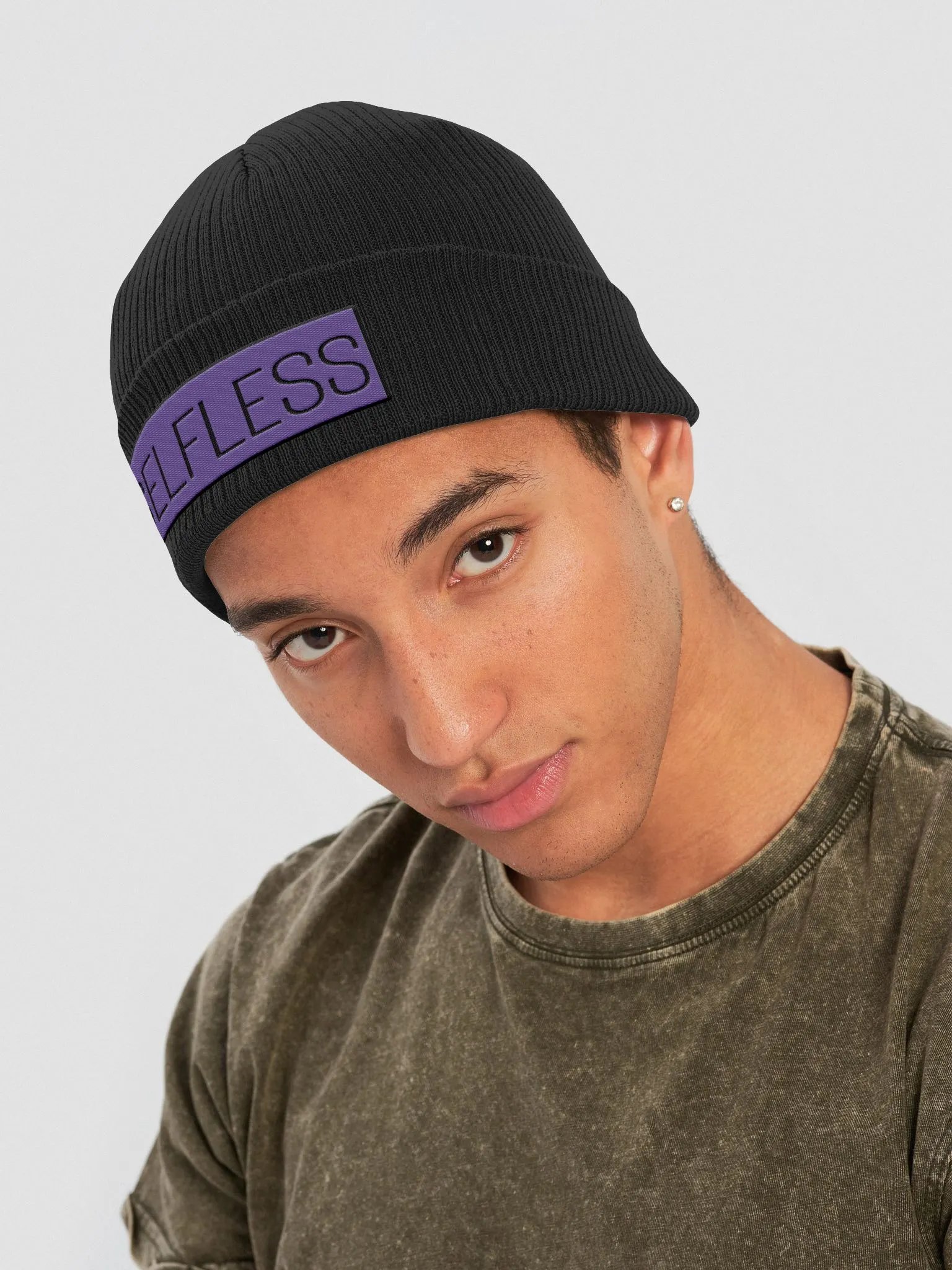 SELFLESS PRPL Knit Beanie product image (23)