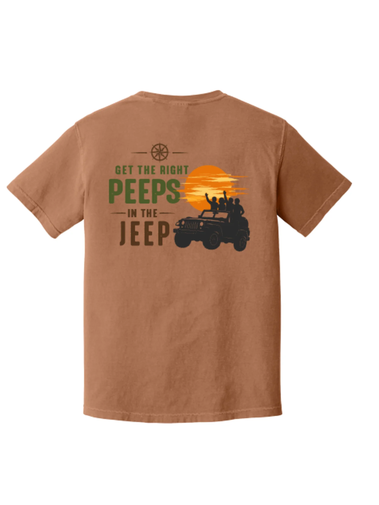 Right Peeps in the Jeep Tee product image (4)