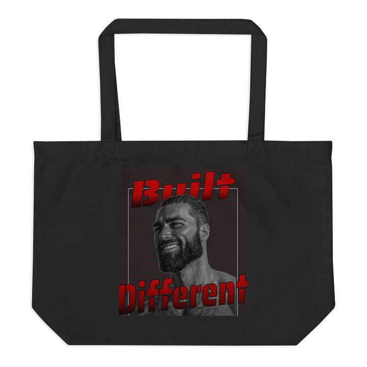 Built Different Tote Bag product image (3)