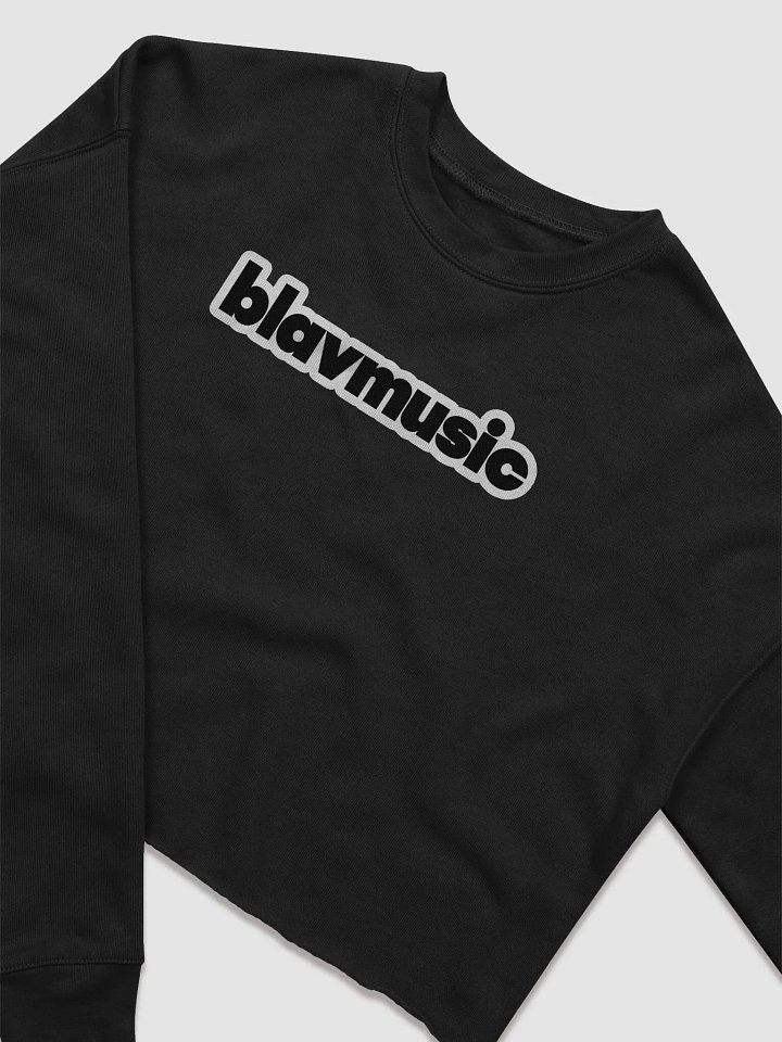 blavmusic | Standard Logo Crop Sweatshirt product image (5)