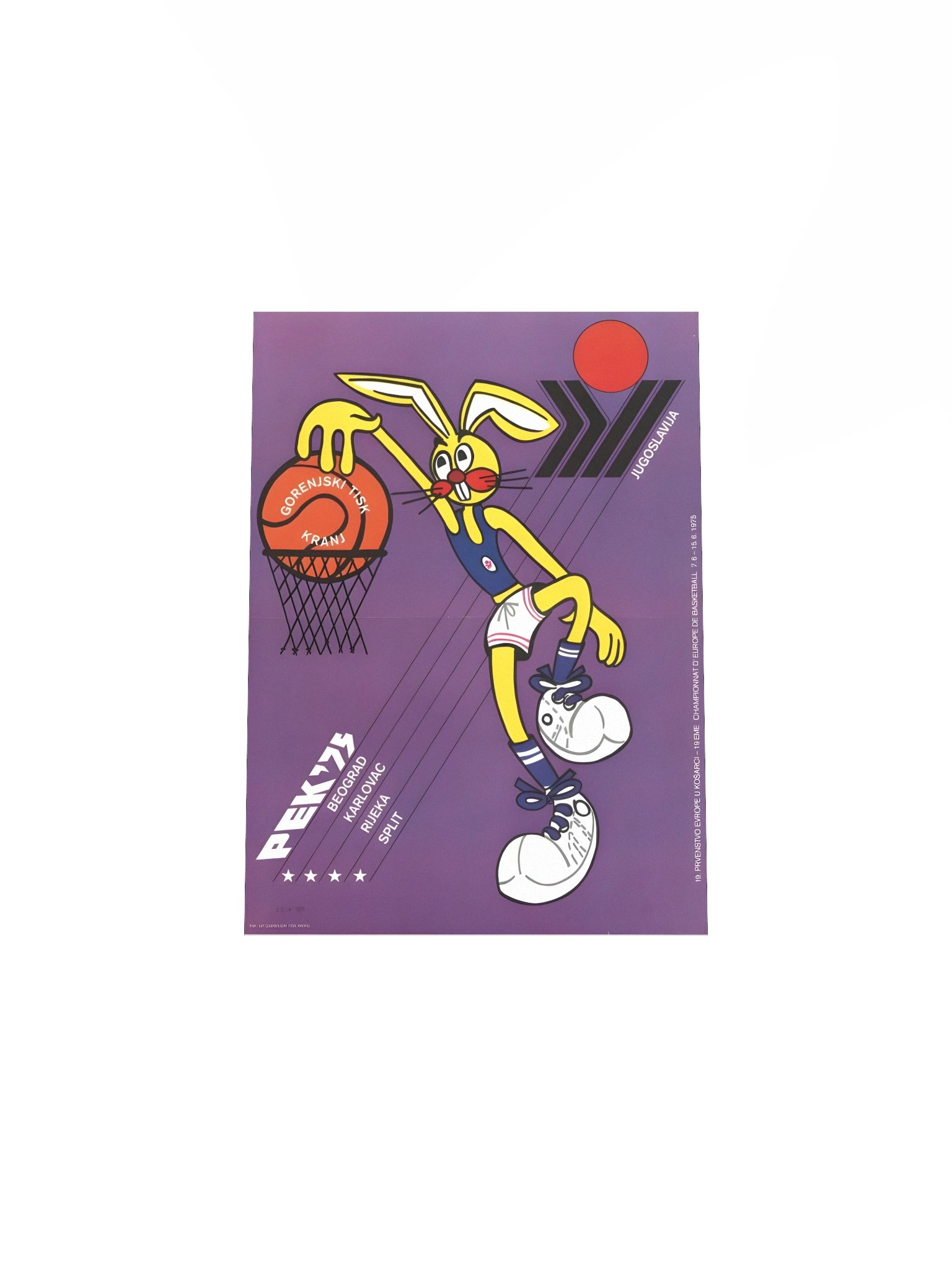 EUROBASKET 1975 POSTER product image (12)