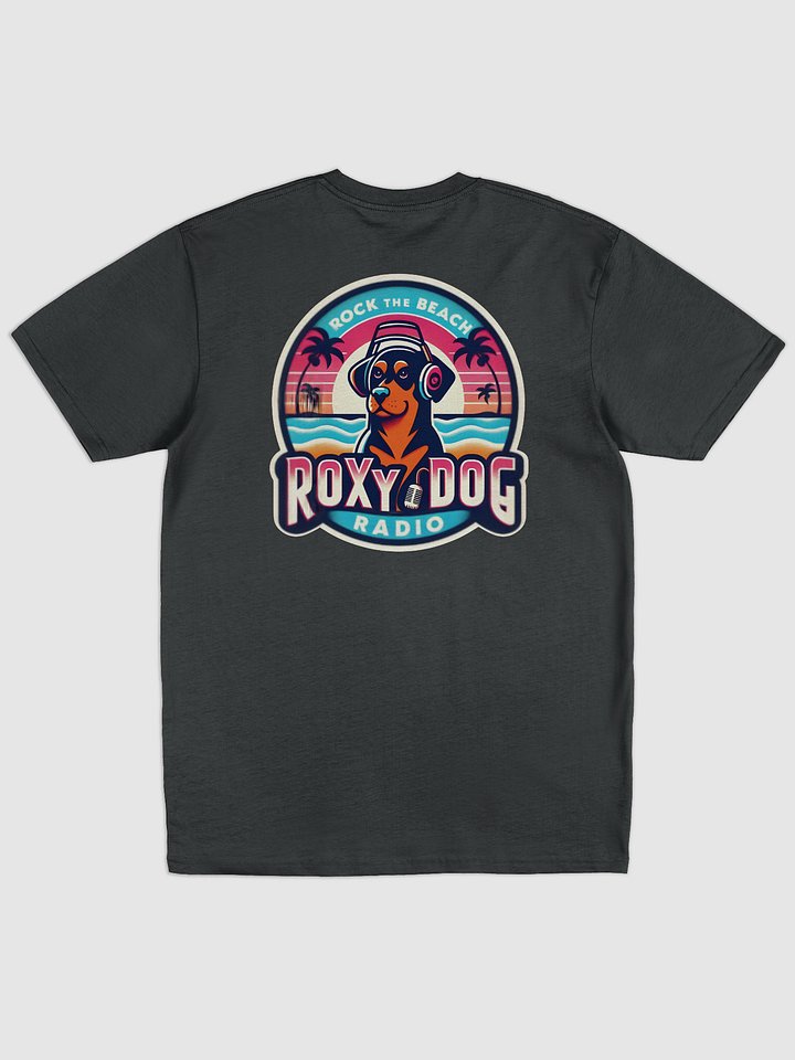 Roxy Dog Radio Rock The Beach Custom T-Shirt product image (2)