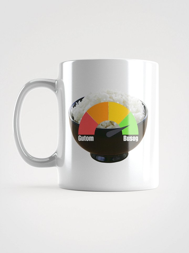 ☕ Gutom to Busog Meter Mug – Official Food YouTube Gear product image (1)