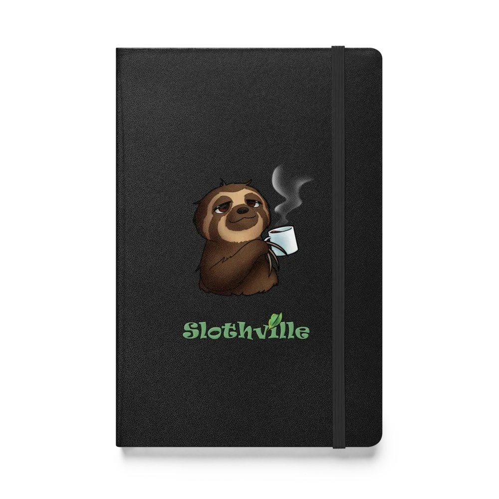 Slothville Hardcover Bound Notebook product image (1)