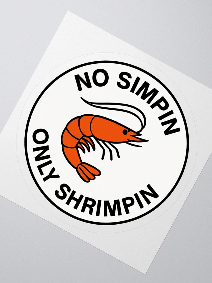 No simpin sticker product image (4)