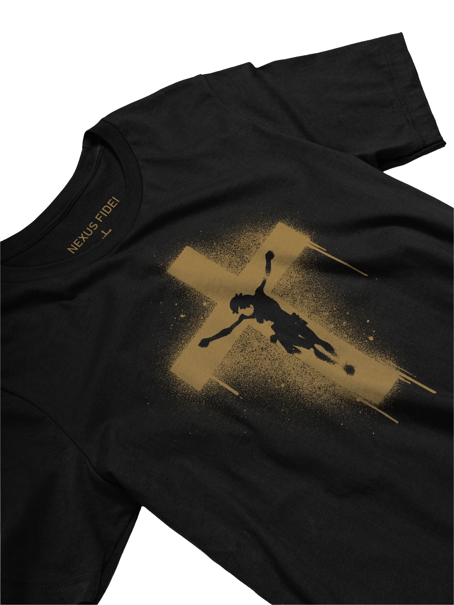Stenciled Crucifix Tee product image (3)