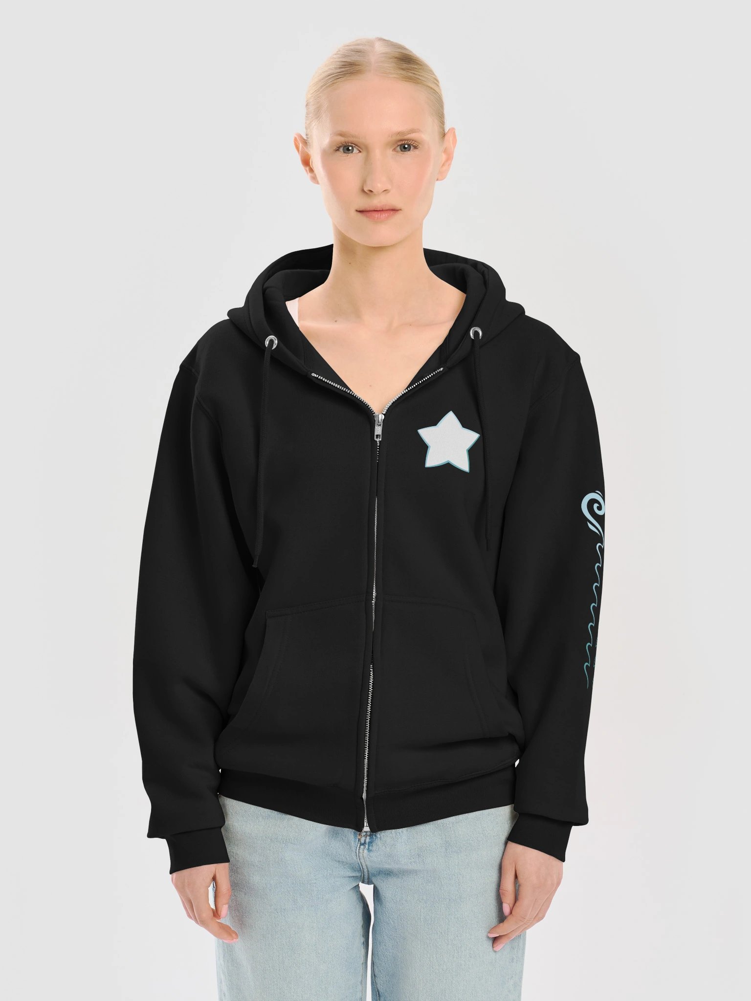 Green Dolphins Zip-Up Hoodie product image (9)