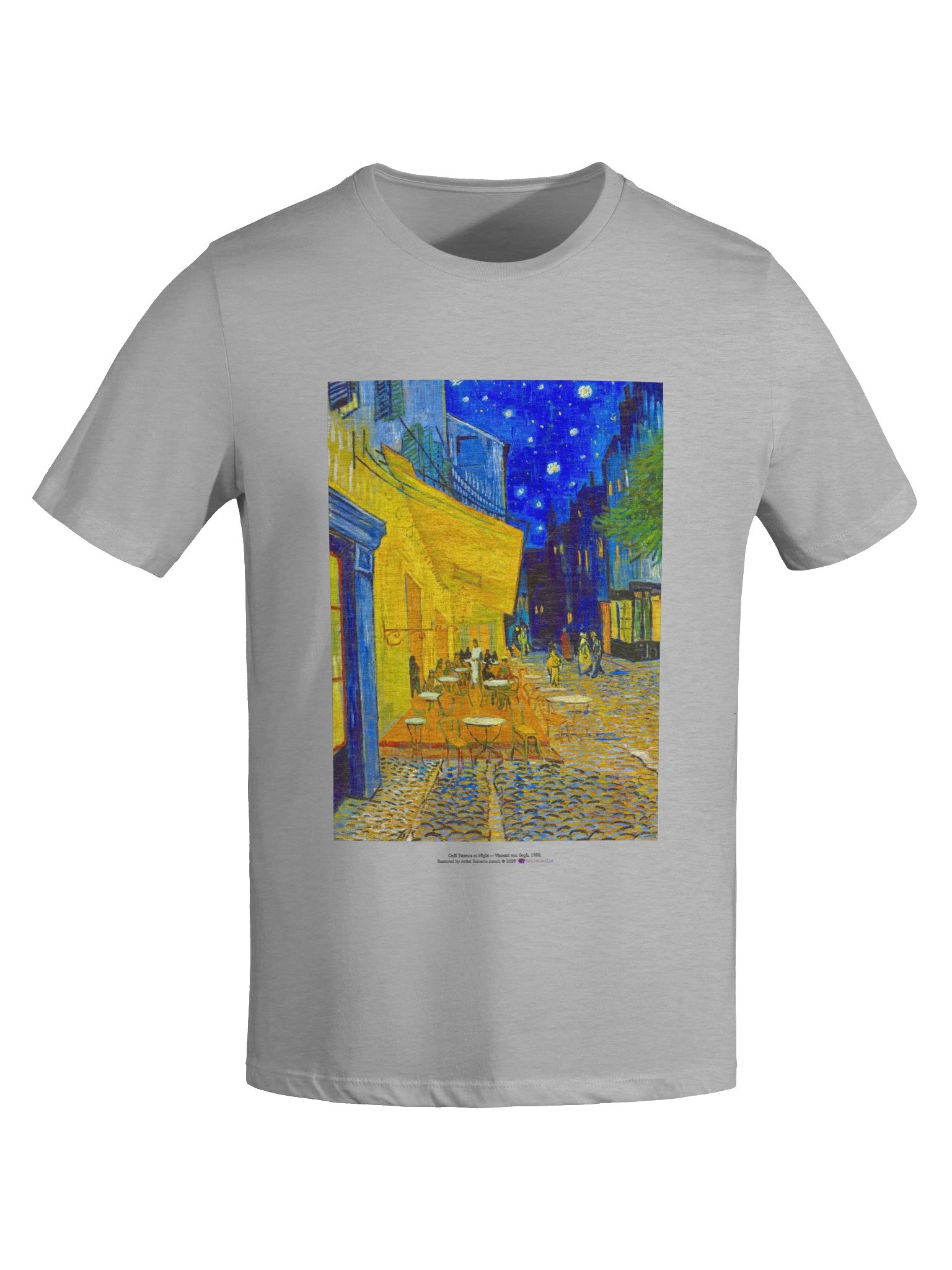 Café Terrace at Night — Women's T-Shirt product image (7)