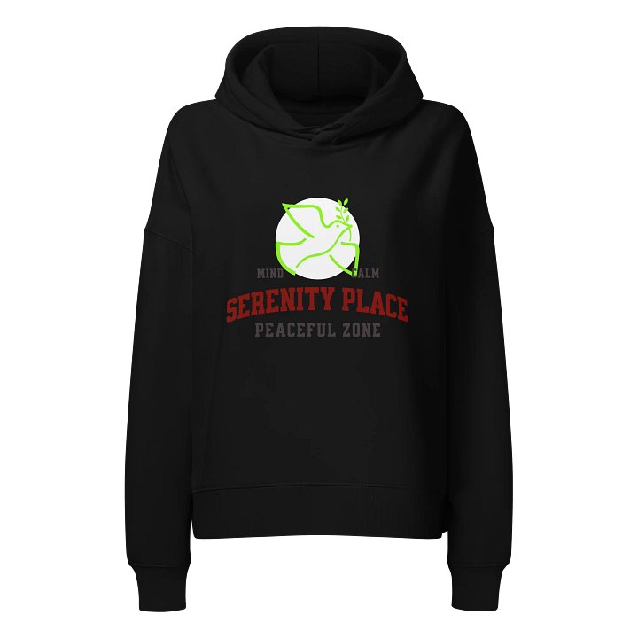 Serenity Dove Organic Hoodie product image (1)