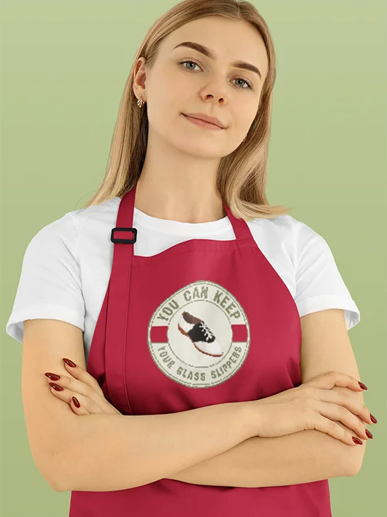 Keep Your Glass Slippers • Cotton Twill Apron product image (1)