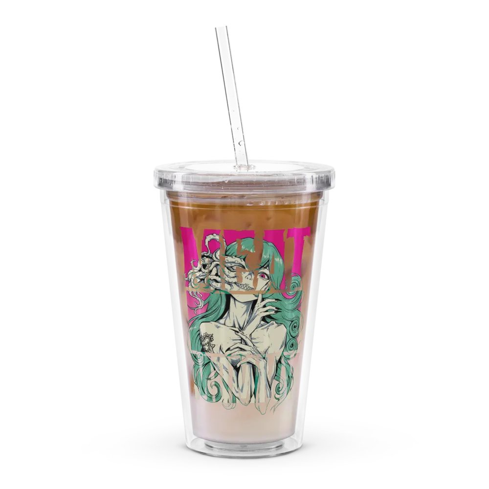 Body Horror Meat Mommy Plastic Tumbler product image (9)
