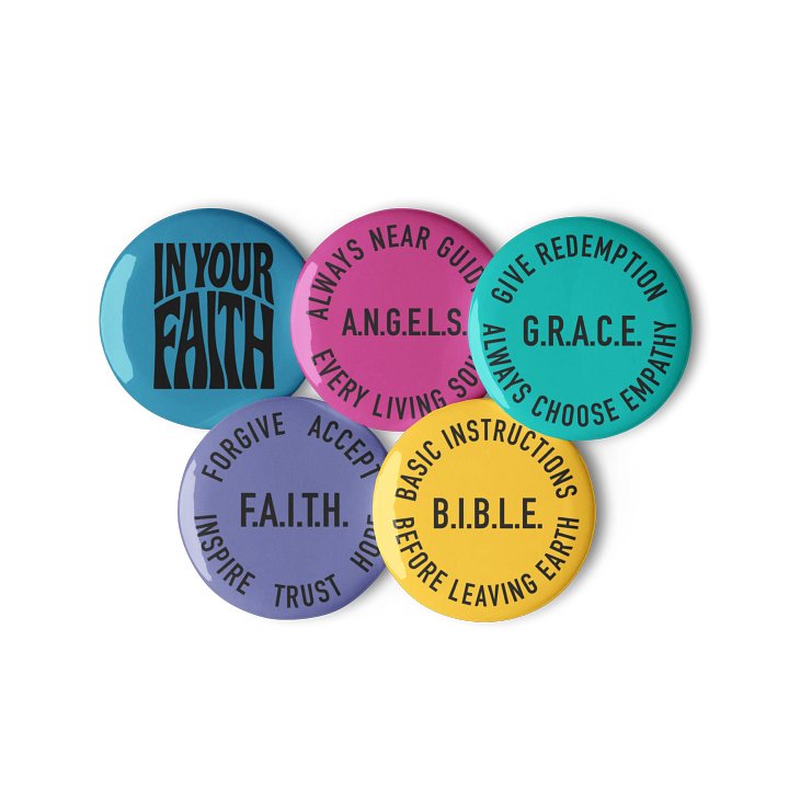 In Your Faith Pin Set product image (2)