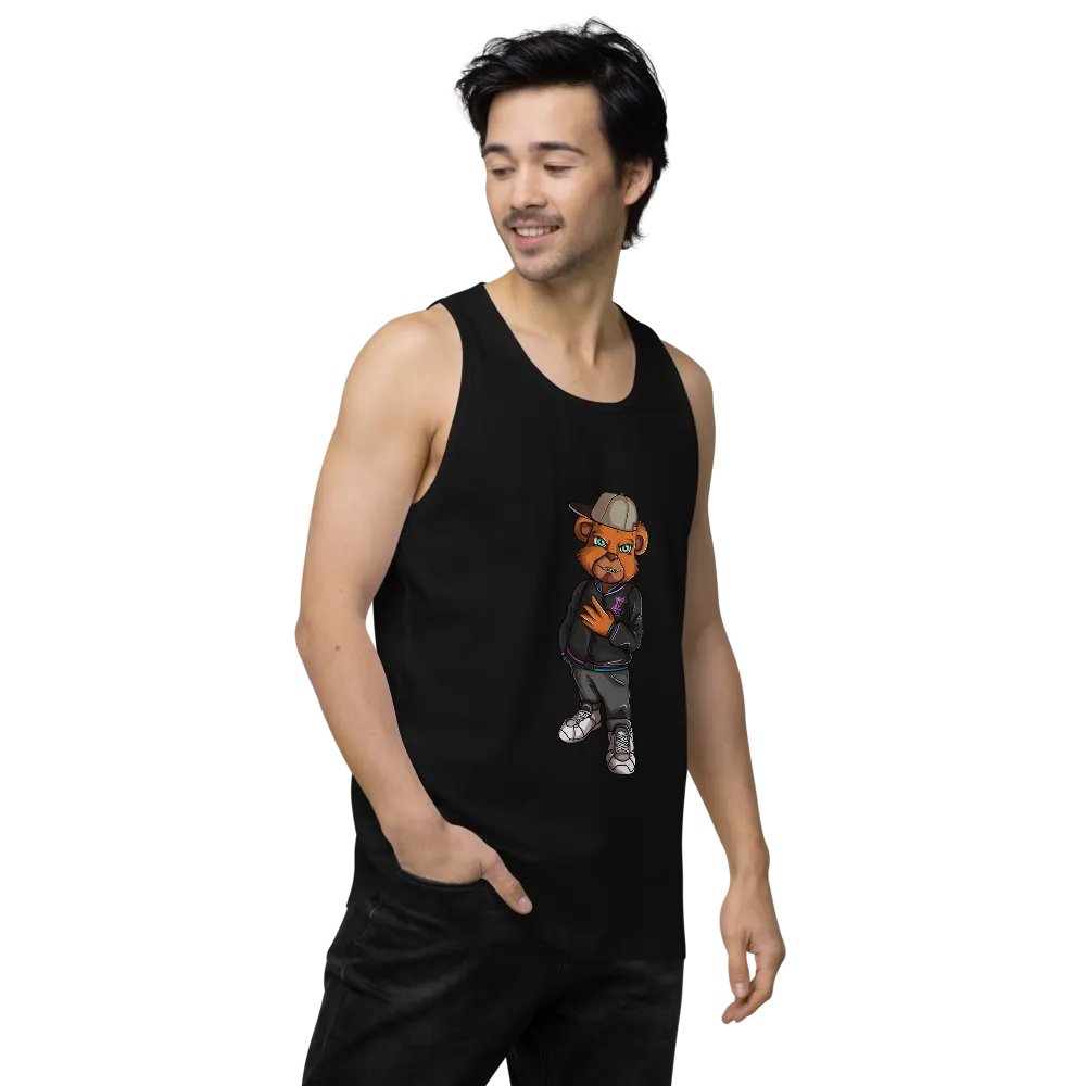 Standing Bear Cotton Heritage Men's Premium Tank Top product image (3)