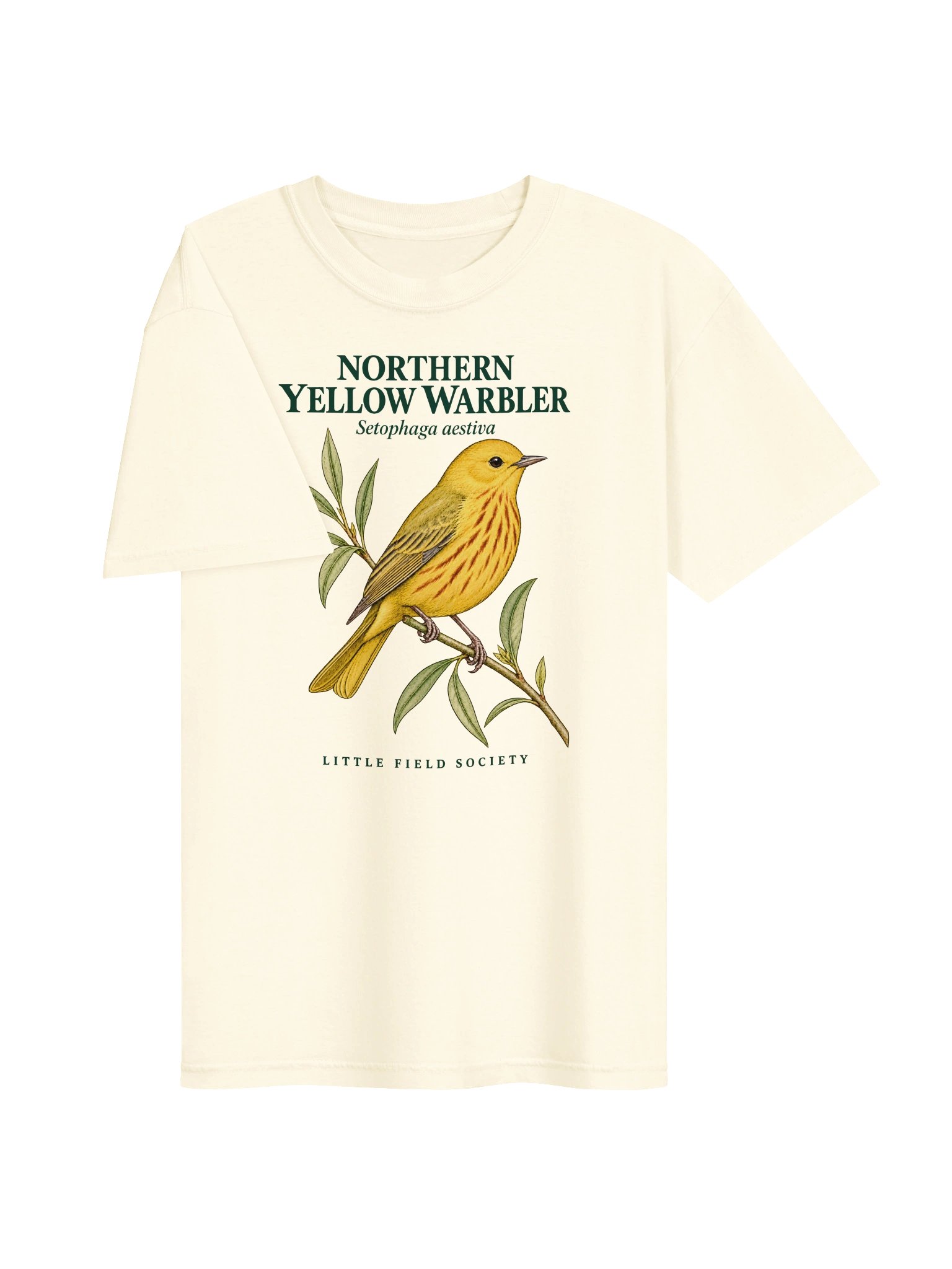 Northern Yellow Warbler — Birding T-Shirt product image (4)