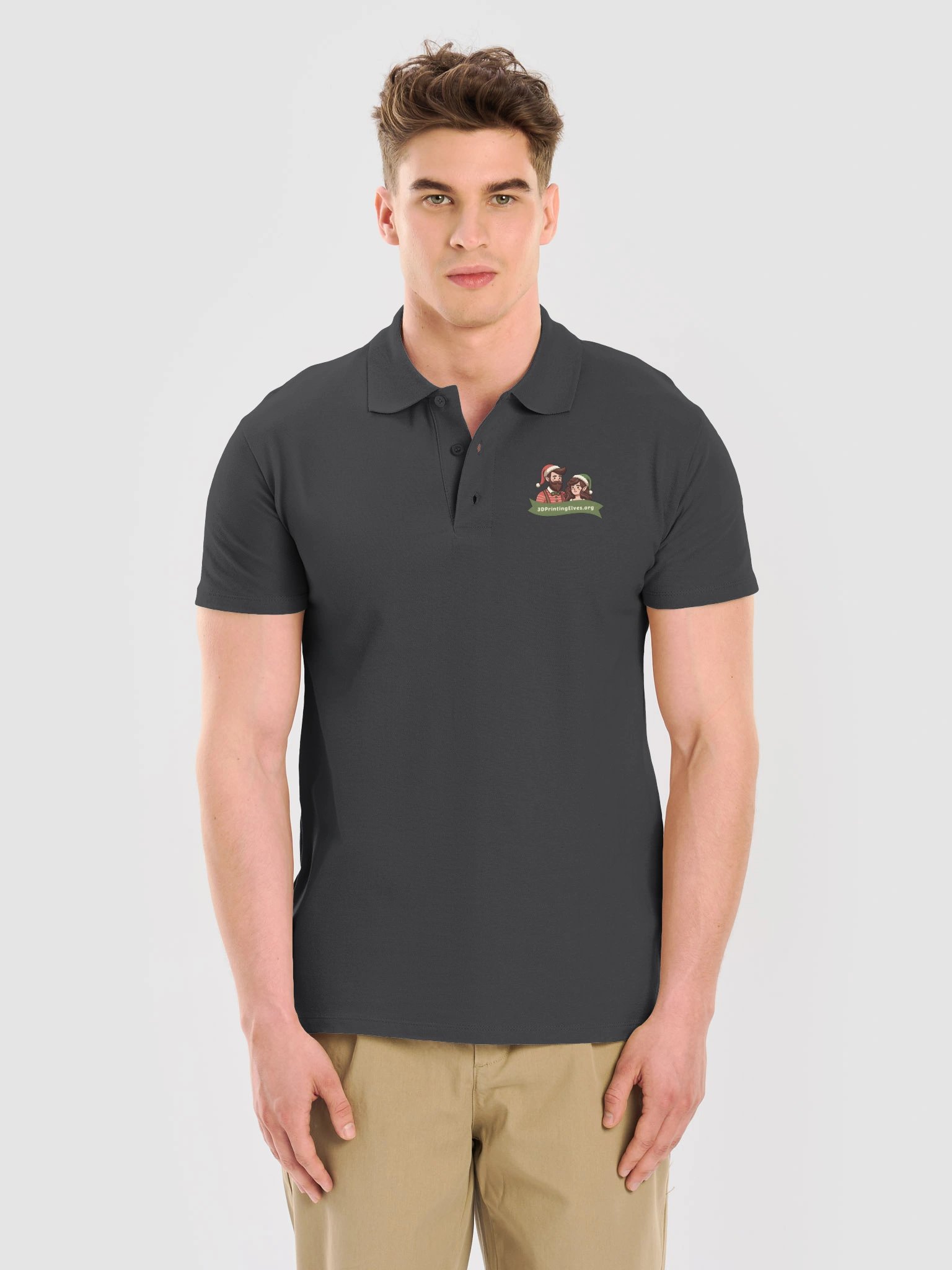 3D Printing Elves - Polo product image (25)