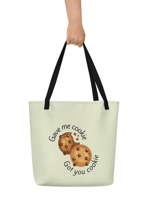 New Girl Tote Bag – “Gave Me Cookie” All-Over Print TV Fan Gift product image (2)